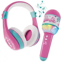Set de joacă Lisciani Giochi - Microfon și căști, Barbie