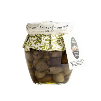 Masline Taggiasca fara samburi in ulei de masline 180g