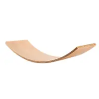 Copii Placă de Echilibru din Lemn Lama Wobble Board Senzorial Jucărie