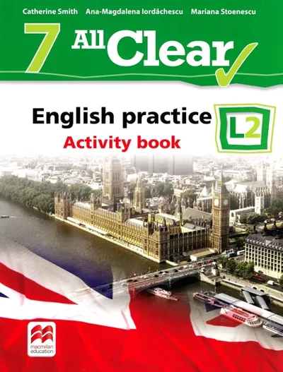 All Clear. English Practice L2. Activity book. Lectia de engleza