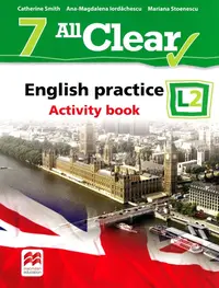 All Clear. English Practice L2. Activity book. Lectia de engleza