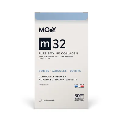 Colagen bovin pur cu vitamina C M32, 303g, Molecules of Youth