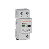 Descarcator tip 1 si 2 modnobloc, IEC IMPULSE CURRENT IIMP (10/350ΜS) 12.5kA PER POLE, 1P+N. Cu contact comanda de la distanta