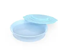 Farfurie Twistshake Plates Pastel - Albastra, 6l+