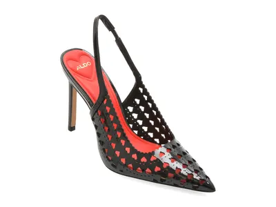 Pantofi eleganti ALDO negri, LOVESLING 001, din piele ecologica