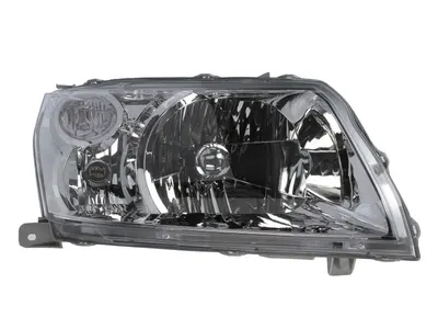 Far Dreapta (H4, electric, fara motoras, culoare insertie: cromat, culoare semnalizator: transparent) potrivit SUZUKI GRAND VITARA II dupa 2005