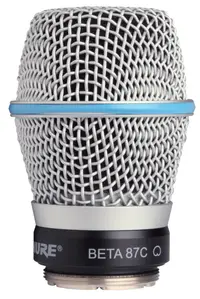 Capsulă de microfon Shure - RPW122, negru/argintiu