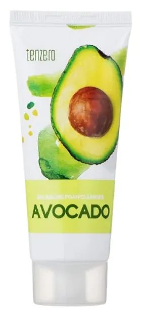 Tenzero Spumă de curățare facială cu avocado, 100 ml