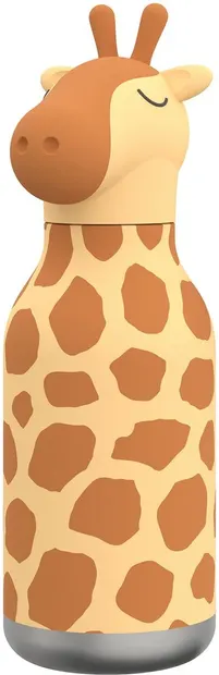 Sticlă termo pentru copii Asobu Bestie - Giraffe, 460 ml