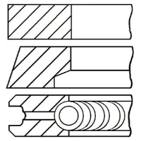Set segmenti piston GOETZE ENGINE 08-124800-00