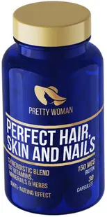 Perfect Hair, Skin and Nails, 30 capsule, Pretty Woman