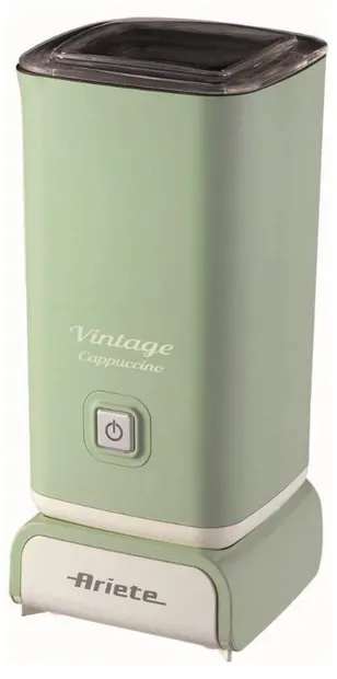 Ustensilă pentru spumare lapte Ariete - Vintage 2878, 500W, 0.25 l, verde