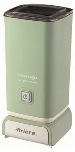Ustensilă pentru spumare lapte Ariete - Vintage 2878, 500W, 0.25 l, verde