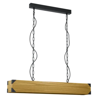 Lampa suspendata HARBOROUGH negru 220-240V,50/60Hz