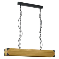Lampa suspendata HARBOROUGH negru 220-240V,50/60Hz