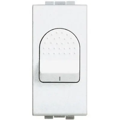 Intrerupator bipolar 32A - 250V - 1 modul -LiVing Light alb