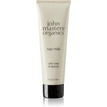 John Masters Organics Rose & Apricot Hair Milk lapte pentru par ce nu necesita clatire pentru varfuri deteriorate