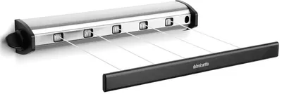 Uscător de rufe Brabantia - Pull-out, 22 m, argintiu