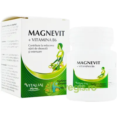 Magnevit + Vitamina B6 40cpr