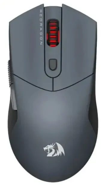 Mouse gaming Redragon - Fyzu Lite, optic, wireless, negru