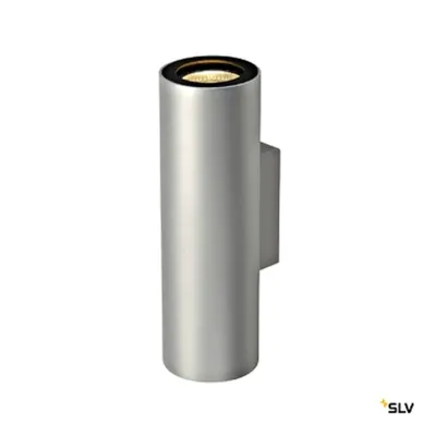 ENOLA_B UP-DOWN Aplica, argintiu/negru, GU10, max. 50W