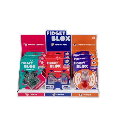 Jucarie antistres Fidget Blox Mix 9 diverse modele