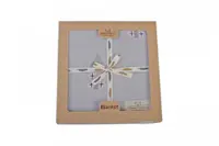Paturica pentru bebelusi Baby Matex Bamboo Baby Blanket 80x100 cm Grey 03