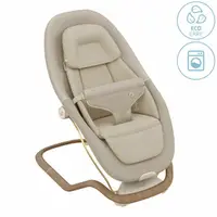 Balansoar pentru copii Maxi-Cosi Dove Pro Elegance Bronze cu vibratii, tetiera reglabila, 3 pozitii de inclinare, huse detasabile, greutate admisa 15 kg