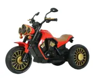 Motocicleta electrica cu 3 roti, Telecomanda, Kinderauto Jocker 70W premium, rosu