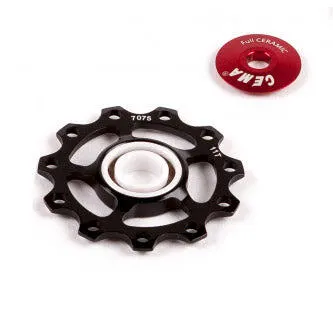 Set roți supradimensionate CEMA 11 viteze pentru Shimano, negru