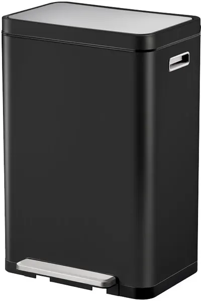 Coș de colectare separat EKO Europe - X-Cube, 2x20 l, negru