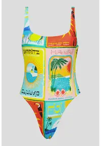 Costum de baie intreg cu model Atlas