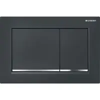 Clapeta actionare dubla rezervor wc neagra Geberit Omega20