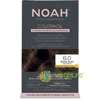 Vopsea de Par Permanenta pe Baza de Ulei 6.0 Blond Inchis (Dark Brown) fara Amoniac 135ml