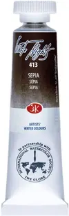 Vopsea de acuarelă Nevskaya Palitra Leningrad Nopți Albe - 413, Sepia, 10 ml