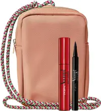 Pupa Set- Rimel Vamp! Sexy Lashes și Eyeliner, 12 + 1.1 ml + geantă