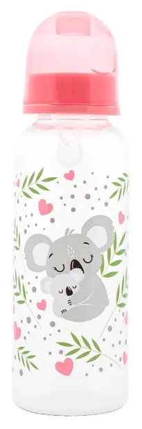 Biberon Lorelli Baby Care - Simple, 250 ml, Shell Pink