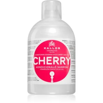 Kallos KJMN Professional Cherry sampon hidratant pentru păr uscat și deteriorat