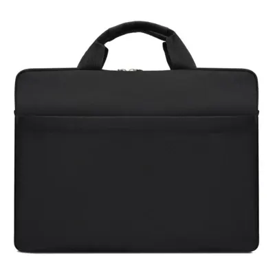 Geanta laptop, 37x28x2,5 cm, 2 compartimente, negru