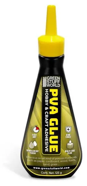 Adeziv alb PVA Green Stuff World - PVA glue, 125 g