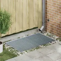 vidaXL Grătar Argintiu 100 x 60 x 2 cm Oțel galvanizat prin imersie