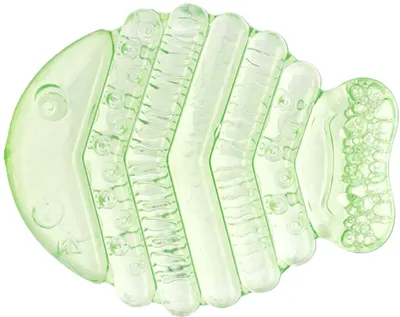Jucărie de dentiție Lorelli Baby Care - Fish, Fresh green