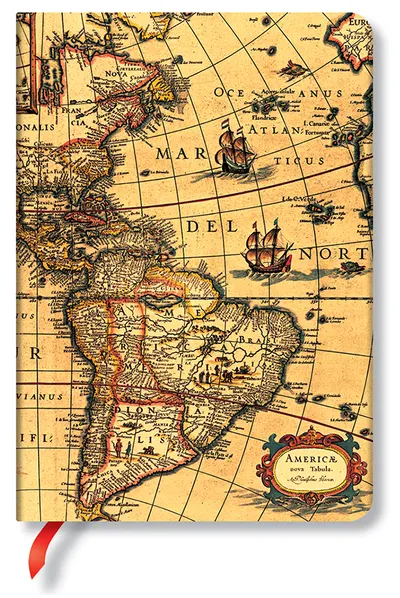 Caiet Paperblanks - Western Hemisphere, cu elastic