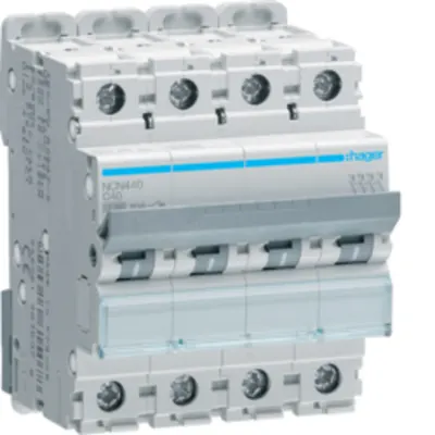 Disjunctor 4P, 40A, 10kA, C, 4M