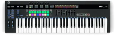 Sintetizator MIDI Novation 61SL MKIII, negru