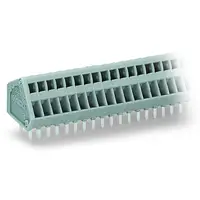 PCB terminal block; 0.5 mm²; Pin spacing 2.5 mm; 36-pole; CAGE CLAMP®; 0,50 mm²; gray