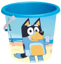 Găleată de nisip din plastic Micki - Bluey, albastru