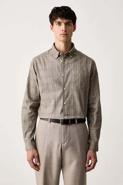 Barbour cămașă pentru bărbați din bumbac Franklin