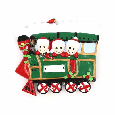 Decorațiune cu magnet - Trenuleț cu spiriduși