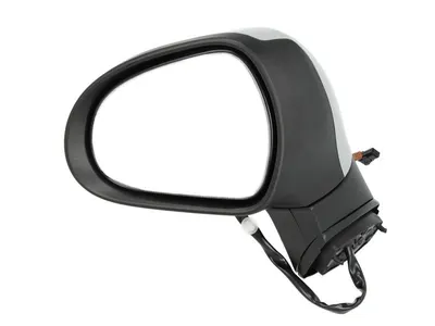 Oglinda stanga potrivit PEUGEOT 207 2006-2009 - electrica incalzita, grunduita